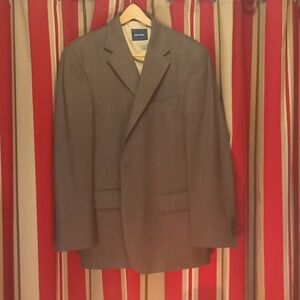 Nautica mid weight, Brown/Grey Dressy Casual Blazer, 42R